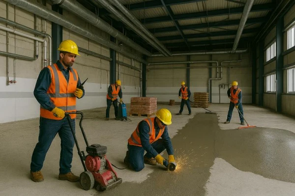 Construção e montagem industrial