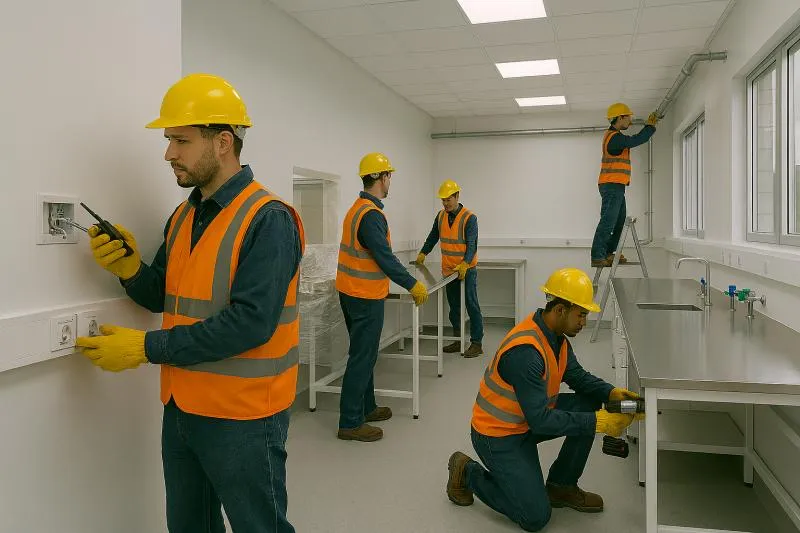 Instalação de equipamentos industriais em Caieiras